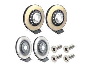 ES#5482973 - 4m0615301adxKT - Front & Rear Brake Rotors - Set (375x36 / 350x28) - Restore the stopping power in your vehicle - Genuine Volkswagen Audi - Audi