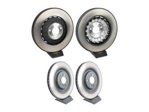 ES#5482982 - 4m0615301bmvKT - Front & Rear Brake Rotors - Set (400x38 / 350x28) - Restore the stopping power in your vehicle - Genuine Volkswagen Audi - Audi
