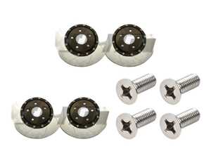 ES#5483047 - 1021x330x22KT - Front & Rear 2-piece Lightweight Rotors - Set (382x34 / 330x22) - Shaves a massive 41lbs of unsprung rotational weight from your V10 while dramatically increasing track-ready cooling! - JH Motorsports  - Audi