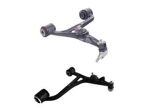ES#5483091 - 2203307307KT - Front Lower Control Arms - Pair - Cure front end clunking and restore the legendary S-Class ride quality. This pair of lower control arms replaces collapsed bushings and loose ball joints to bring razor sharp, predictable steering back to your 4Matic. - Genuine Mercedes Benz - Mercedes Benz