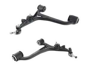 ES#5483093 - 2203307307KT1 - Front Lower Control Arms - Pair - Cure front end clunking and restore the legendary S-Class ride quality. This pair of lower control arms replaces collapsed bushings and loose ball joints to bring razor sharp, predictable steering back to your 4Matic. - Hamburg Tech - Mercedes Benz