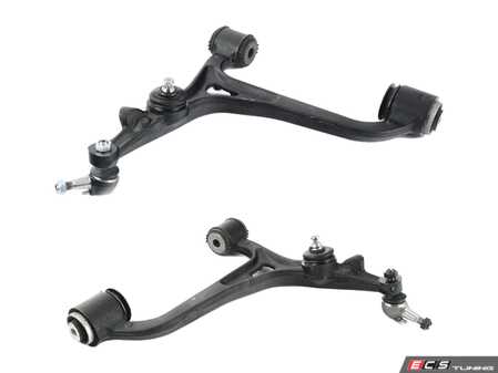 ES#5483093 - 2203307307KT1 - Front Lower Control Arms - Pair - Cure front end clunking and restore the legendary S-Class ride quality. This pair of lower control arms replaces collapsed bushings and loose ball joints to bring razor sharp, predictable steering back to your 4Matic. - Hamburg Tech - Mercedes Benz