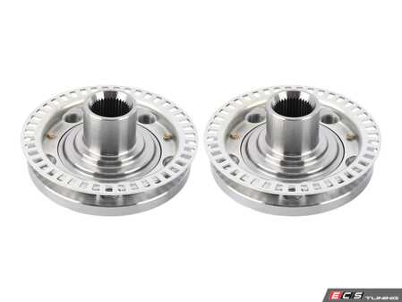 ES#5491117 - 1h0407613bKT - Front Wheel Hub - Pair - With ABS speed ring, Always replace in pairs. - Meyle - Volkswagen