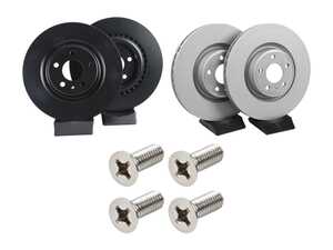 ES#5491149 - rk2026cKT - Front & Rear Ultimax Series Brake Rotors - Set (338x30 / 330x22) - An OE quality replacement disc, made of the finest grade iron and a perfect replacement disc for any car. - EBC - Audi