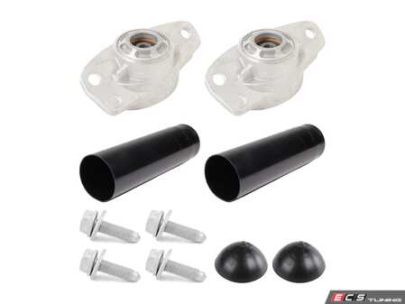 ES#5491156 - 1k0513353g1KT - Rear Shock Mount Replacement Kit
 - Mounts rear shocks to the body, should be replaced when shocks are replaced - Assembled By ECS - Volkswagen