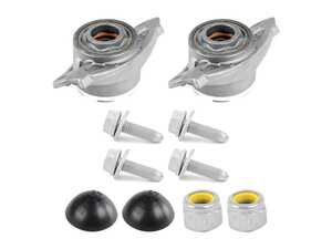ES#5491180 - 5q0513353k1KT - Rear Shock Mount Kit - With Hardware - Replacement upper rear shock mount - Genuine Volkswagen Audi - Volkswagen