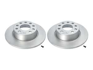 ES#5491182 - 5q0615601bKT - Rear Brake Rotor - Pair (272x10mm) - Featuring a protective Platinum coating - Meyle - Volkswagen