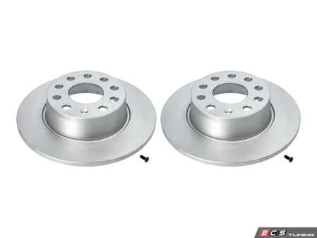 ES#5491182 - 5q0615601bKT - Rear Brake Rotor - Pair (272x10mm) - Featuring a protective Platinum coating - Meyle - Volkswagen