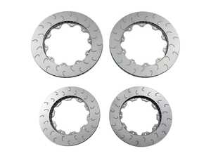 ES#5491191 - 034-304-1010KT - Front & Rear Rotor Ring Set (375x36 / 330x22) - Replacement Rotor Ring and Hardware Set for the 2-Piece Floating Brake Rotor Upgrade Kit - 034Motorsport - Audi