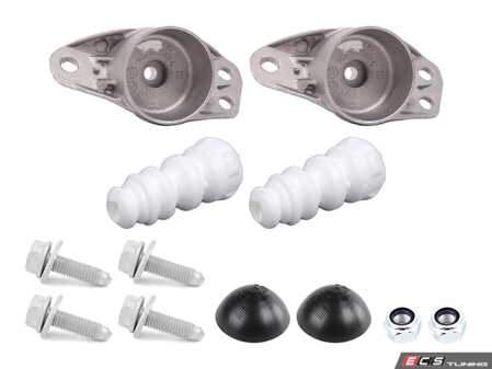 ES#5491208 - 3c0513353c1KT - Rear Shock Mount Replacement Kit - Fits the left and right side - Assembled By ECS - Volkswagen