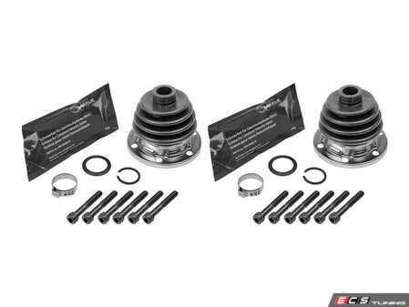 ES#5491225 - 251598201mKT - Front Inner CV Joint Boot Kit - Pair - Stop losing CV grease and extend axle joint life - Meyle - Audi