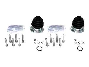ES#5491224 - 251598201arKT - Front Inner CV Joint Boot Kit - Pair - Stop losing CV grease and extend axle joint life - Rein - Audi