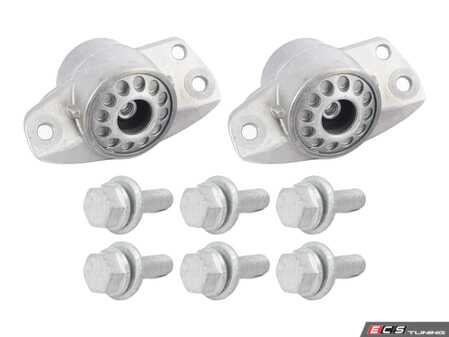 ES#5491233 - 4g0513353dKT - Rear Upper Shock Mount - Pair - Fits left and right side, hardware included - Febi - Audi