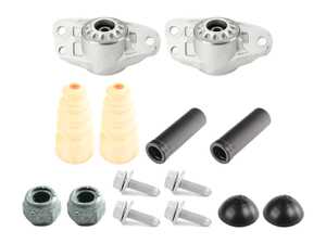 ES#5491245 - 3c0513353c3ktKT - Rear Shock Mount Replacement Kit - Fits the left and right side - Assembled By ECS - Audi Volkswagen