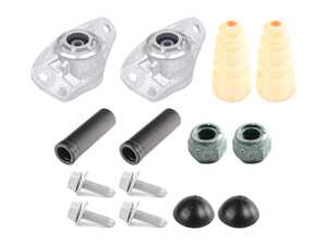 ES#5491244 - 1k0513353r1KT - Rear Shock Mount Replacement Kit - Fits the left and right side - Genuine Volkswagen Audi - Audi Volkswagen