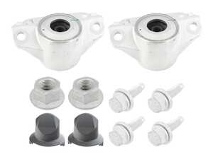 ES#5491261 - 8w0513353a2KT - Rear Upper Shock Mount Kit - Pair & Hardware - Fits the left and right sides, install hardware included - Genuine Volkswagen Audi - Audi