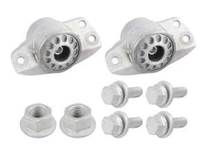ES#5491288 - 4G0513353D2KT1 - Rear Upper Shock Mount Kit - Pair & Hardware - Fits left and right side, install hardware included - Assembled By ECS - Audi