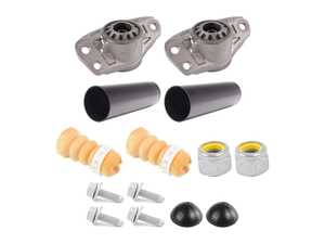 ES#5491317 - 3c0513353c4KT - Rear Shock Mount Replacement Kit - This kit is a Rear Shock Mount Replacement Kit designed to completely refresh the upper mounting points of a vehicle's rear suspension. - Genuine Volkswagen Audi - Volkswagen