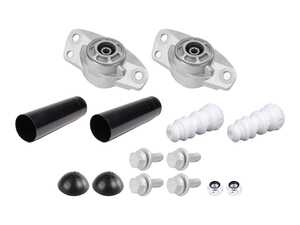 ES#5491330 -  1k0513353g5KT - Rear Shock Mount Replacement Kit - This kit is a Rear Shock Mount Replacement Kit designed to completely refresh the upper mounting points of a vehicle's rear suspension. - Assembled By ECS - Volkswagen
