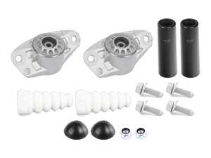 ES#5491358 - 3c0513353c11KT - Rear Shock Mount Replacement Kit - This kit is a Rear Shock Mount Replacement Kit designed to completely refresh the upper mounting points of a vehicle's rear suspension. - Assembled By ECS - Volkswagen