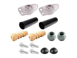 ES#5491362 - 1q0513353bKT - Rear Shock Mount Replacement Kit - This kit is a Rear Shock Mount Replacement Kit designed to completely refresh the upper mounting points of a vehicle's rear suspension. - Genuine Volkswagen Audi - Volkswagen