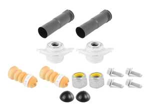 ES#5491365 - 034-601-3001aKT - Rear Shock Mount Replacement Kit - This kit is a Rear Shock Mount Replacement Kit designed to completely refresh the upper mounting points of a vehicle's rear suspension. - Assembled By ECS - Volkswagen