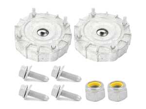 ES#5491393 - 7l0412321KT - Rear Shock Mounts - With Install Hardware - Stop rear clunks with this heavy-duty upper mount and factory-fresh, high-tensile hardware kit! - Genuine Volkswagen Audi - Volkswagen