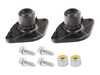 ES#5491425 - 8e0512121eaKT - Rear Shock Mounts - With Install Hardware - Stop rear clunks with this heavy-duty upper mount and factory-fresh, high-tensile hardware kit! - Assembled By ECS - Audi Volkswagen
