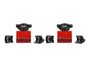 ES#5491423 - 049313LA01 - Heavy Duty Rubber Rear Shock Mount - Pair - Enhance longevity and improve your Audi or Porsche's handling with our in-house designed HD rubber shock mount! - ECS - Audi
