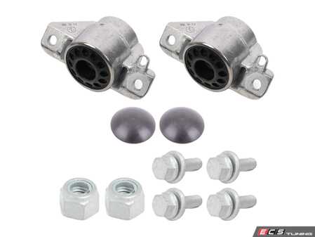 ES#5491433 - 8K0513353ECKT4 - B1 OE Replacement Rear Upper Shock Mount Kit - Pair & Hardware - Fits the left and right side, install hardware included - Bilstein - Audi Porsche