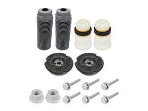 ES#5491461 - 7l0412327a6KT - Rear Shock Installation & Hardware Refresh Kit - Standard Suspension - Stop rear-end clunks. Install your Q7 shocks safely with this complete, hassle-free hardware refresh kit - Assembled By ECS - Audi
