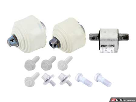 ES#5491546 - 2212408017KT1 - Engine & Transmission Mount Kit - Reduce engine vibrations with new mounts! Includes both engine mounts, transmission mount and new hardware. - Genuine Mercedes Benz - Mercedes Benz