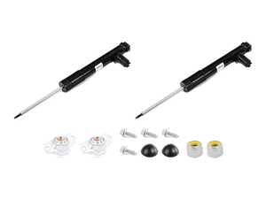 ES#5491813 - 5WA513045BBKT3 - Rear Shock Absorbers Kit - Refresh your suspension with Genuine shocks, Sachs shock mounts, and all the hardware necessary for install. - Assembled By ECS - Volkswagen