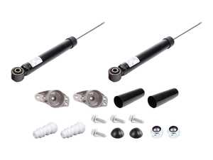 ES#5491884 - 1K0513029MRKT1 - Genuine Rear Sport Shock Absorbers Kit - A great all around sport shock found on the Golf R. Shock mounts and hardware included. - Assembled By ECS - Volkswagen