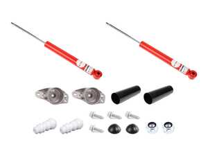 ES#5491887 - 80451084KT1 - Koni Special Active Rear Shocks Kit - Superior handling without compromising ride quality. Shock mounts and hardware included. - Assembled By ECS - Audi Volkswagen