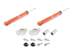 ES#5492094 - 80501006KT1 - Koni STR.T Shocks Kit - Perfect for OE replacement or will go great will lowering springs. Includes mounts and hardware. - Assembled By ECS - Volkswagen
