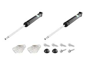 ES#5492101 - 19-183749KT2 - Bilstein B4 OE Replacement Rear Shocks Kit - Restore factory damping - Fits left & right side. Mounts and hardware included. - Assembled By ECS - Volkswagen
