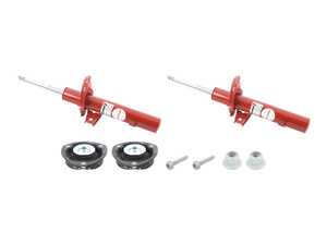 ES#5492303 - 87451325BKT1 - Koni Special Active Front Struts Kit - Superior handling without compromising ride quality. Mounts and hardware included. - Assembled By ECS - Audi Volkswagen