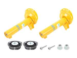 ES#5492305 - 35-229919KT3 - Bilstein B8 Performance Plus Front Struts Kit - Give your vehicle a more aggressive feel - Fits left & right side. Mounts and hardware included. - Assembled By ECS - Audi Volkswagen