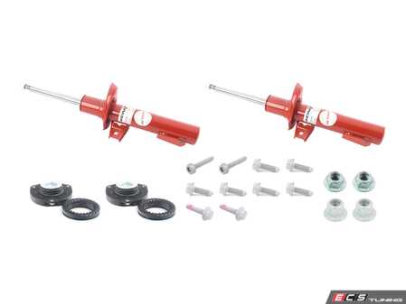 ES#5492351 - 87451038BKT1 - Koni Special Active Front Struts Kit - Superior handling without compromising ride quality. Mounts and hardware included. - Assembled By ECS - Volkswagen
