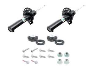 ES#5492360 - 22-131614KT1 - Bilstein B4 OE Replacement Front Struts Kit - Fits the left and right side. Mounts and hardware included. - Assembled By ECS - Audi Volkswagen