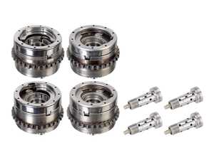 ES#5492379 - 2780507400KT - Updated Camshaft Adjuster Kit - Mercedes-Benz M278 / M157 V8 - Silence the dreaded cold-start death rattle and bulletproof your BiTurbo V8's timing with this complete set of the latest, fully redesigned camshaft adjusters. - Febi - Mercedes Benz