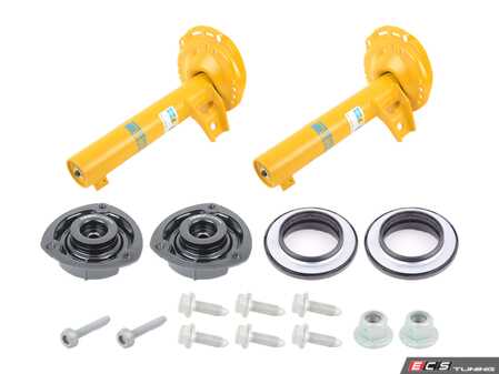 ES#5492501 - 35-229902KT1 - Bilstein B8 Performance Plus Front Struts kit - Give your vehicle a more aggressive feel - Fits left & right side. Mounts and hardware included. - Assembled By ECS - Audi Volkswagen