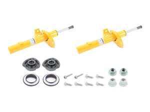 ES#5492525 - 87411571SPORTKT1 - Koni Yellow Sport Shock Absorbers Kit - Adjustable sport tuned shock for aggresive handling - 50mm. Mounts and hardware included. - Assembled By ECS - Volkswagen