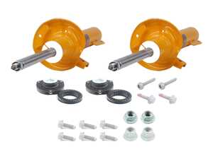 ES#5492555 - 87101431SPORTKT1 - Koni Front Sport Struts Kit - Adjustable strut designed to be used with aggressive lowering springs. Mounts and hardware included. - Assembled By ECS - Audi Volkswagen