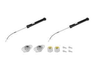 ES#5493290 - 8W0616025HKT1 - Genuine Rear Struts Kit - For vehicles with EDC. Mounts and hardware included. - Assembled By ECS - Audi