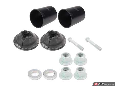 ES#5503696 - 4f0412377d3ktKT1 - Front Strut Installation Hardware - Includes mounts and all necessary hardware for installing front struts. - Assembled By ECS - Audi