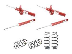 ES#5503702 - 87451325KT1 - Koni Special Active Shocks & Springs Kit - Superior handling without compromising ride quality - Assembled By ECS - Audi Volkswagen