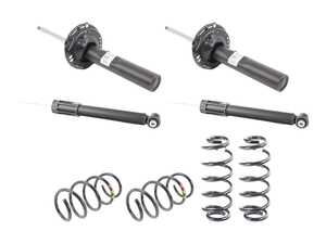 ES#5503720 - 5QM413031EKT3 - Shocks & Springs Set - Restore your original ride and handling - Genuine Volkswagen Audi - Volkswagen