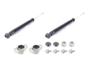 ES#5503822 - 8K0513035ACKT2 - Genuine Rear Shocks Kit - Fits the left and right side. Mounts and hardware included. - Assembled By ECS - Audi
